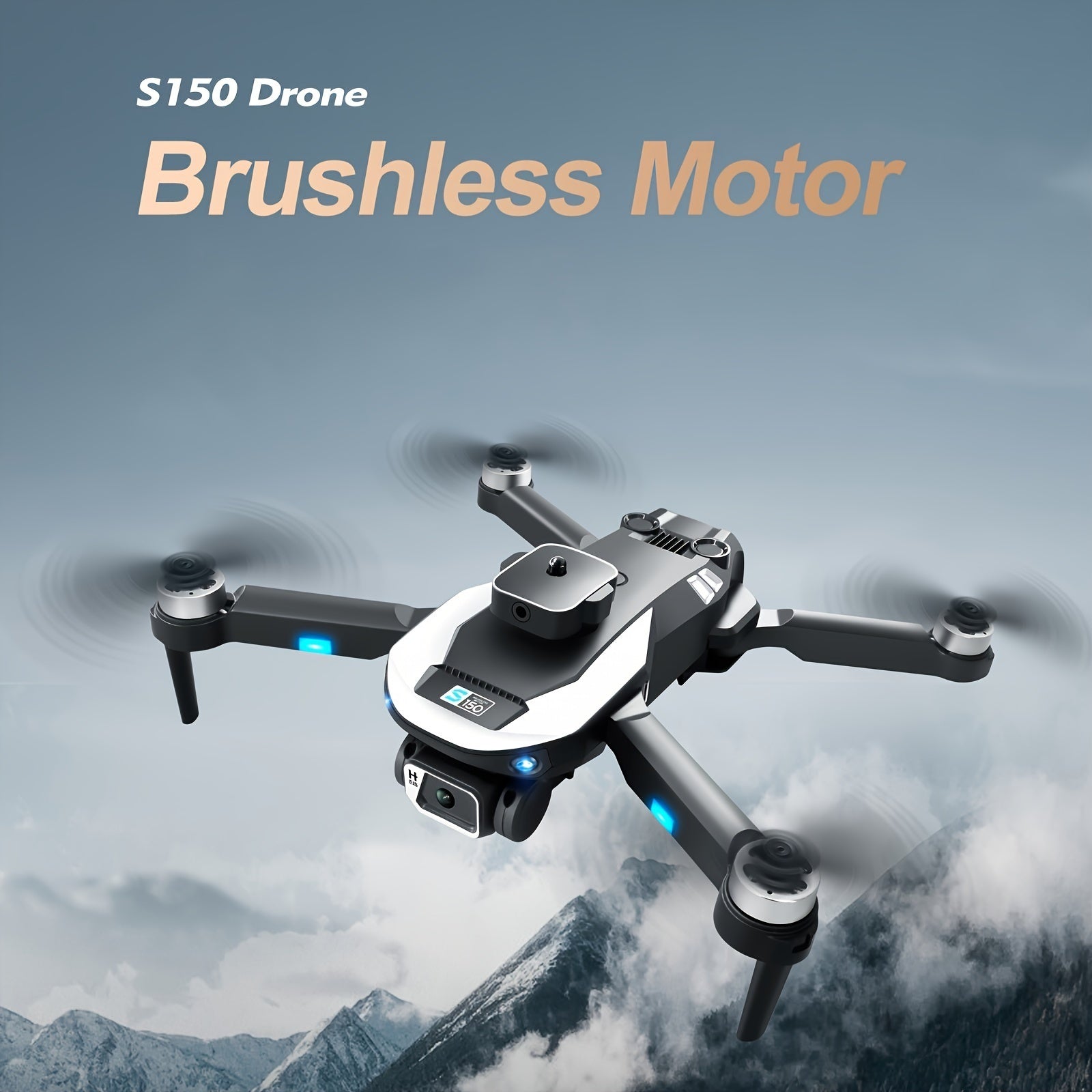 FPV S150 GPS Drohne 4K Dual-Kamera Hinderniserkennung Optical Flow