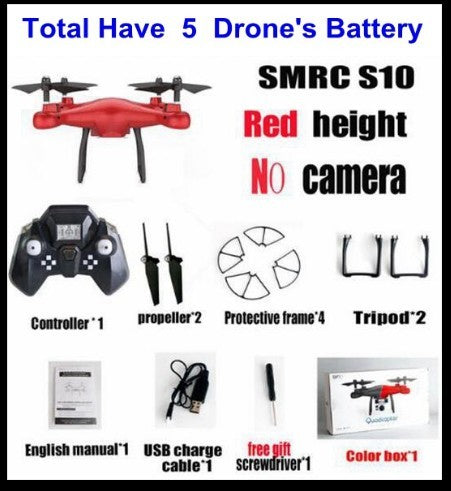 S10 SMRC FPV Quadcopter Drohne WiFi 2MP Kamera Micro RC Racer