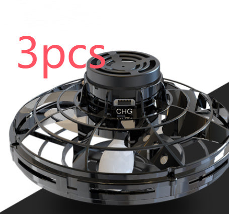 Mini Fingertip Gyro UFO Drohne LED Fliegender Spinner Spielzeug für Kinder