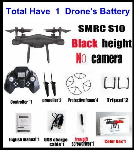 S10 SMRC FPV Quadcopter Drohne WiFi 2MP Kamera Micro RC Racer