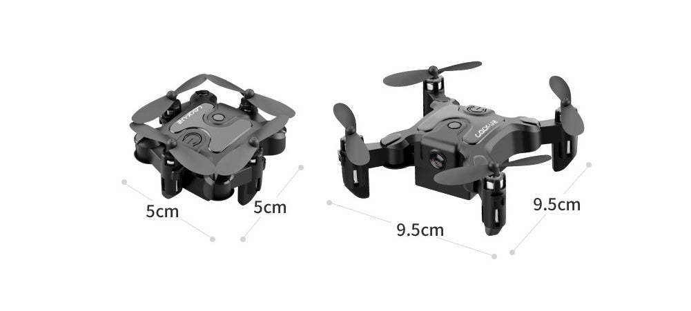 Mini Faltbare Drohne Kompakt Ultraleicht für Einsteiger