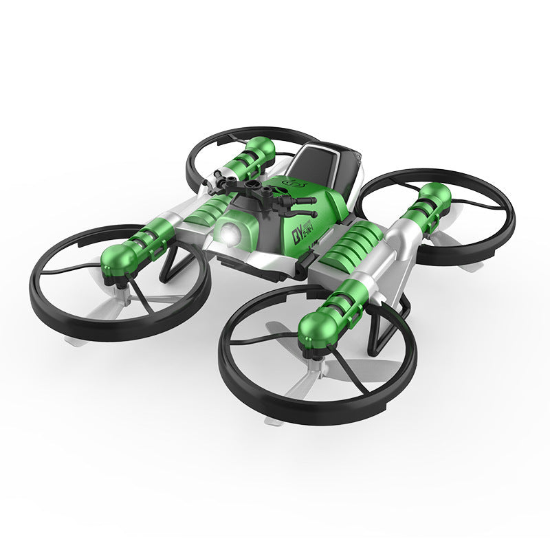 WiFi FPV RC Drohne Motorrad 2-in-1 Faltbar 0.3MP Kamera Höhenhaltung