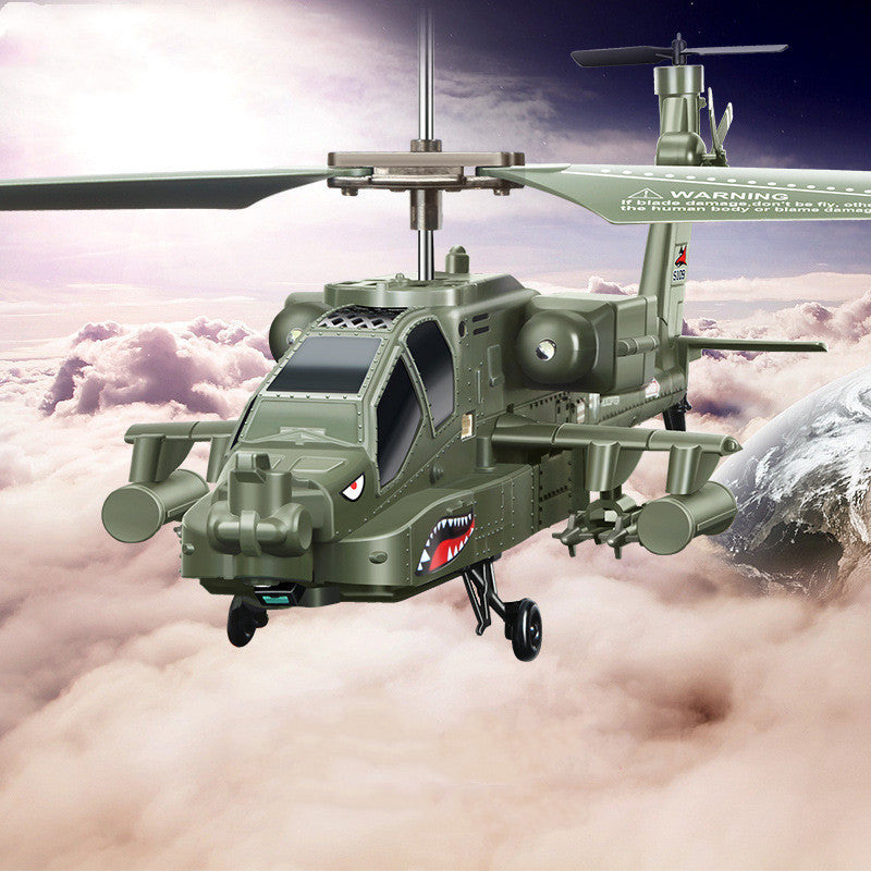 Apache Kampfhubschrauber Sturzresistente RC Drohne Helikopter Spielzeug
