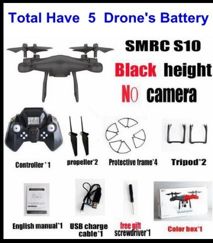 S10 SMRC FPV Quadcopter Drohne WiFi 2MP Kamera Micro RC Racer