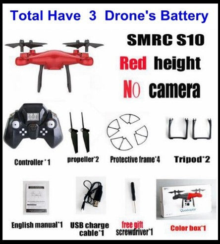S10 SMRC FPV Quadcopter Drohne WiFi 2MP Kamera Micro RC Racer