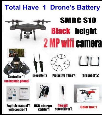 S10 SMRC FPV Quadcopter Drohne WiFi 2MP Kamera Micro RC Racer