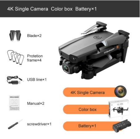 LSRC-XT6 Dual-Kamera Quadcopter Drohne mit Höhenhaltung