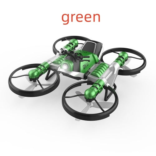 WiFi FPV RC Drohne Motorrad 2-in-1 Faltbar 0.3MP Kamera Höhenhaltung