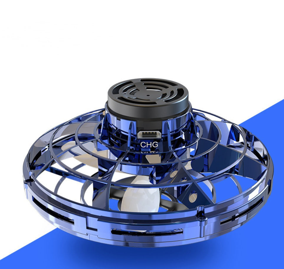 Mini Fingertip Gyro UFO Drohne LED Fliegender Spinner Spielzeug für Kinder