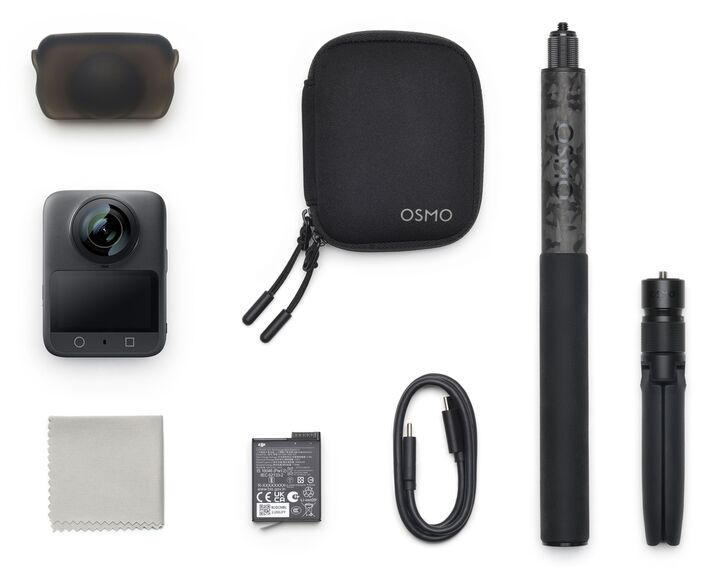 DJI Osmo 360 Vortex Combo – 360° Gimbal Kamera Set
