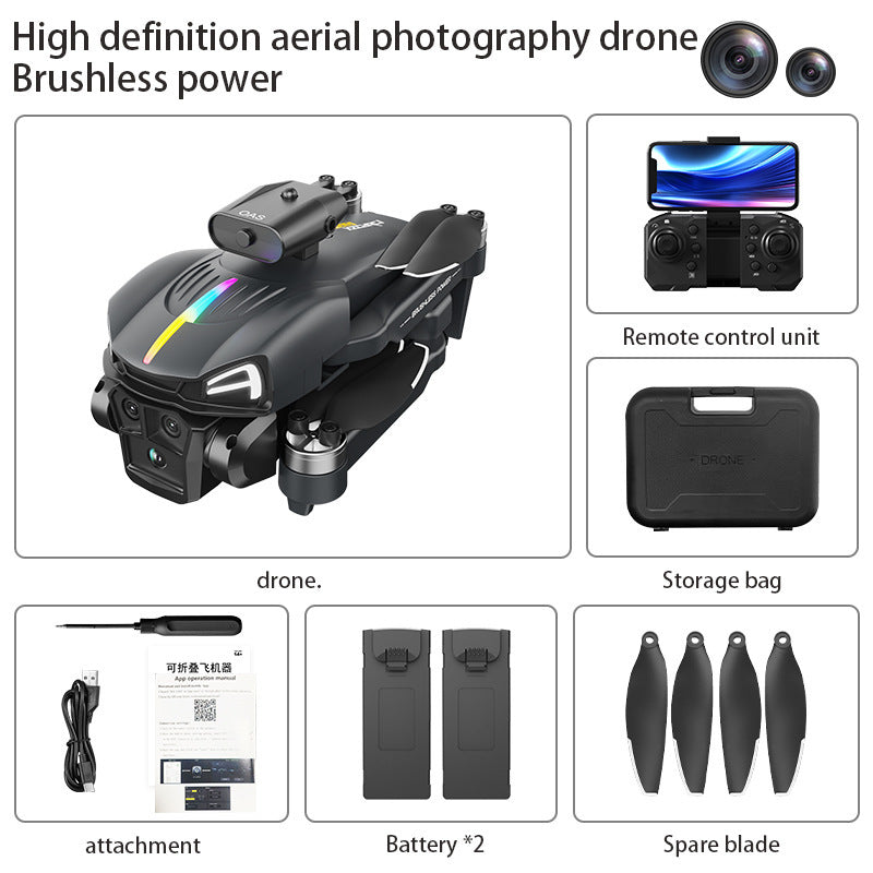 C15 Drei-Kamera 4K HD Drohne für professionelle Luftaufnahmen