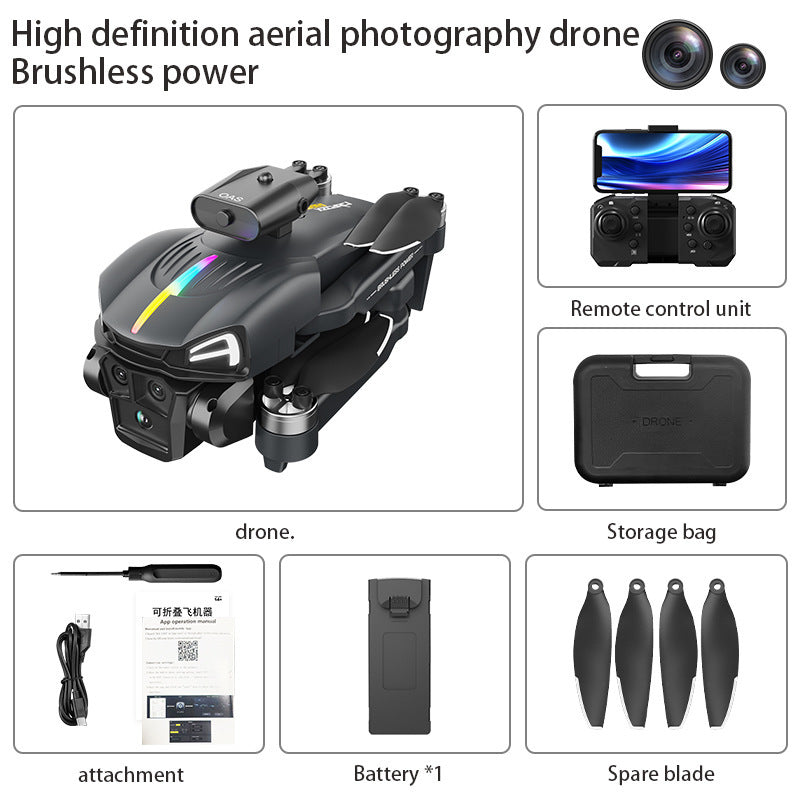 C15 Drei-Kamera 4K HD Drohne für professionelle Luftaufnahmen